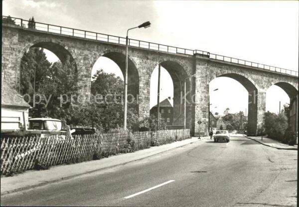 Ebersbach Sachsen Eisenbahn Viadukt über Spree und F 96