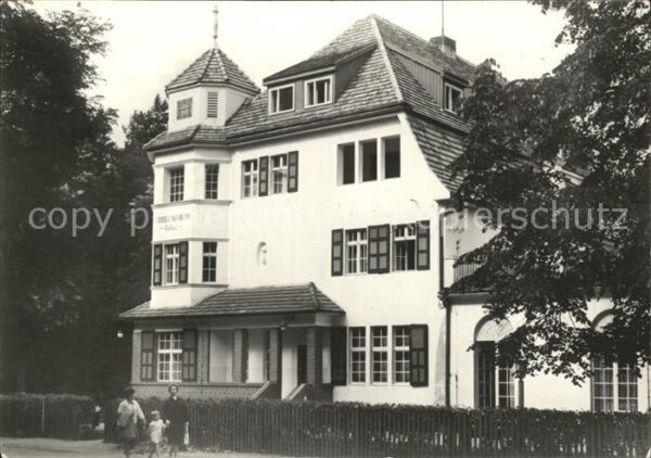 Templin FDGB Erholungsheim Aufbau