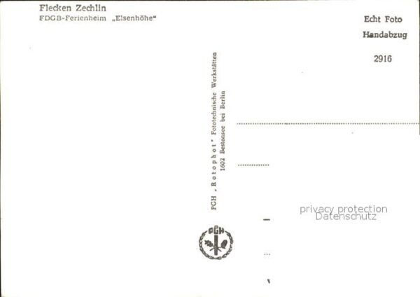 Flecken Zechlin FDGB Ferienheim Elsenhöhe – Bild 2