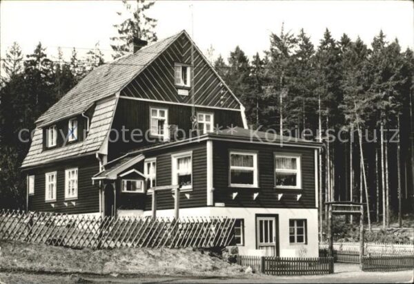 Hasselfelde OT Rodacker FDGB Erholungsheim Haus Tan