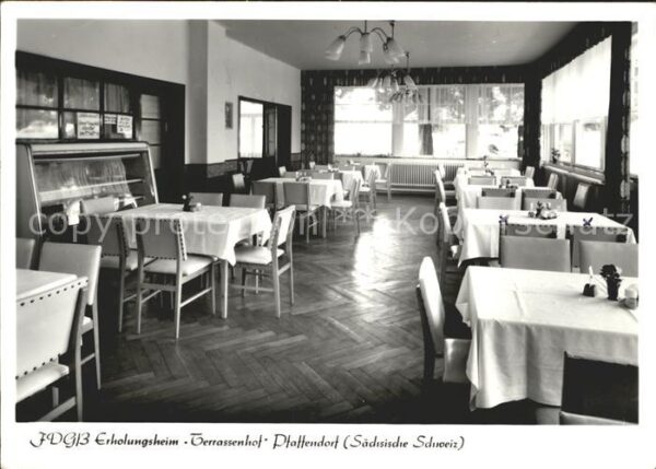 Pfaffendorf Koenigstein FDGB Erholungsheim Terrassenhof Gastrau