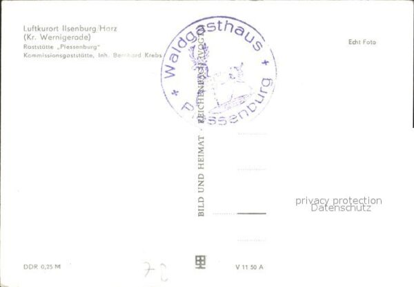 Ilsenburg Harz Raststätte Plessenburg – Bild 2