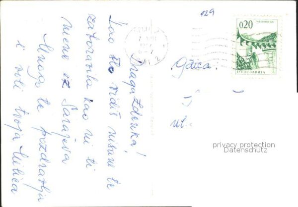 Beograd Belgrad Teilansicht – Bild 2