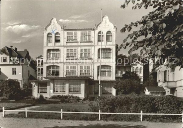 Bansin Ostseebad FDGB Erholungsheim Haus am Strand