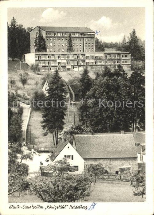 Heidelberg Neckar Klinik Sanatorium Königstuhl
