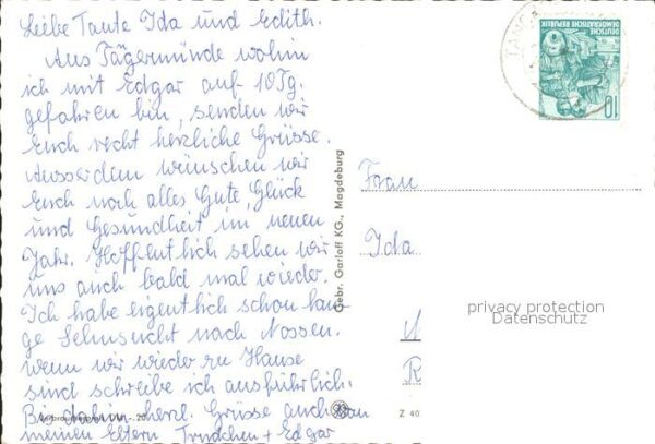 Tangermuende Partie an der Elbe Kirche Bootsliegepla – Bild 2