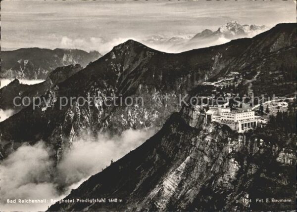 Bad Reichenhall Predigtstuhlbahn Gipfelstation Berghote