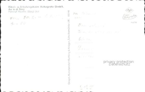 Au Siegkreis Bibel- und Erholungsheim Hohegrete – Bild 2