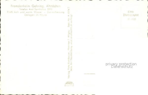 Altstaedten Fremdenheim Gehring – Bild 2
