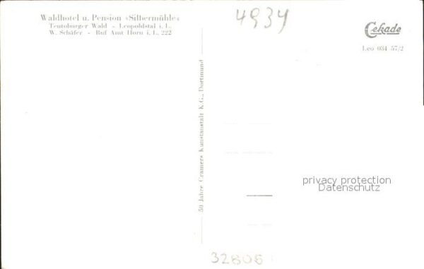 Leopoldstal Lippe Waldrestaurant Silbermühle – Bild 2