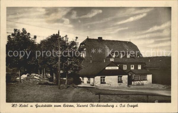 Oberbaerenburg Baerenburg Hotel-Gaststätte zum Bären