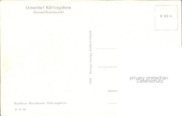 Kuehlungsborn Ostseebad Gesamt-Strandansicht – Bild 2