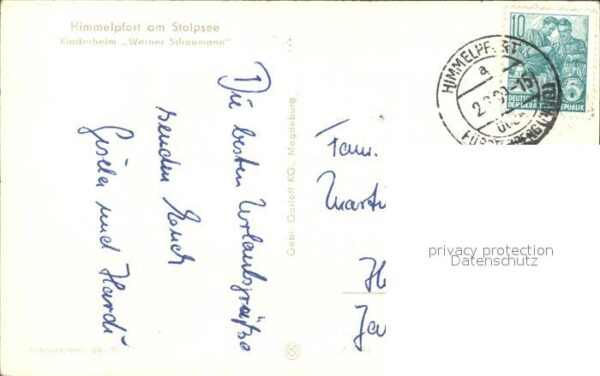 Himmelpfort Kinderheim Werner Schaumann – Bild 2