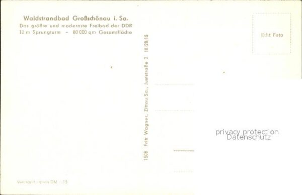 Grossschoenau Sachsen Waldstrandbad – Bild 2