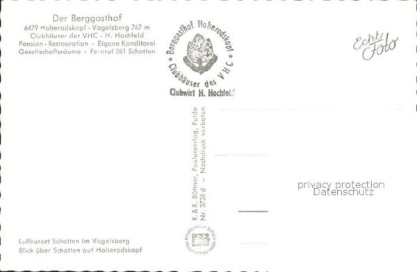 Schotten Hessen Hoherodskopf – Bild 2