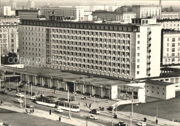 Magdeburg Interhotel International Strassenbahn