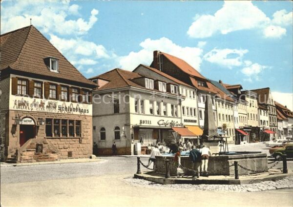 Bad Koenigshofen Grabfeld Gasthof Schlundhaus