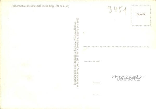 Neuhaus Solling Fliegeraufnahme – Bild 2