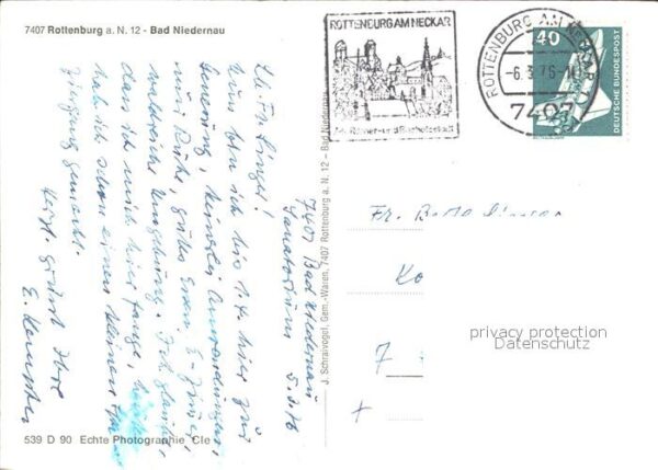 Rottenburg Neckar Bad Niedernau – Bild 2
