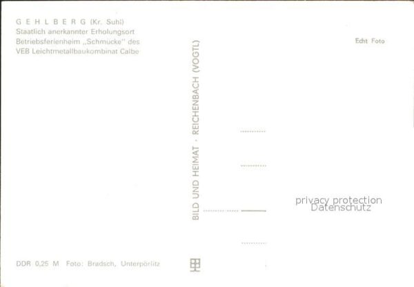 Gehlberg Betriebsferienheim Schmücke – Bild 2