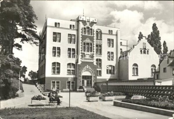 Zinnowitz Ostseebad Usedom Erholungsheim Klement Gottwald