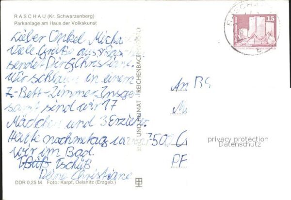 Raschau Parkanlage Haus der Volkskunst – Bild 2