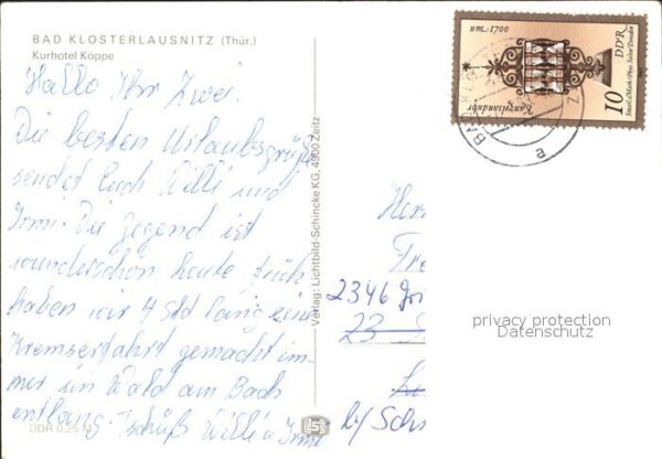 Bad Klosterlausnitz Kurhotel Köppe – Bild 2