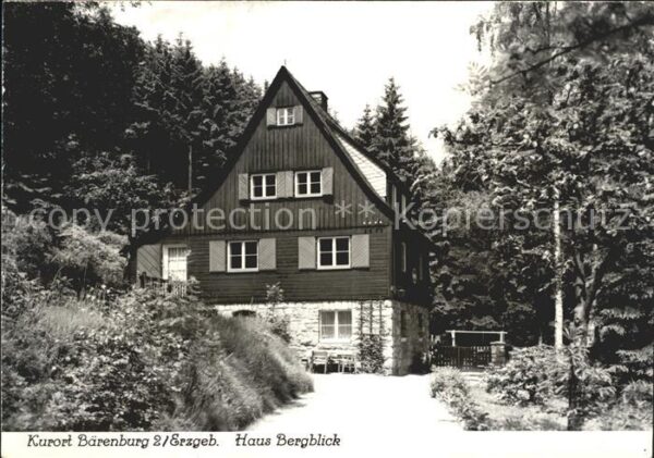 Baerenburg Sachsen Haus Bergblick