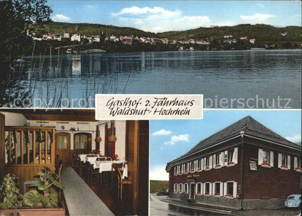 Waldshut Tiengen Rhein Gasthof zum Fährhaus