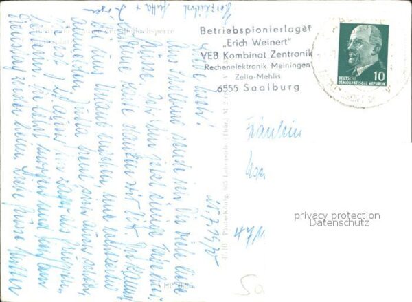 Saalburg Saale Stausee Bleilochsperre Campingplatz – Bild 2