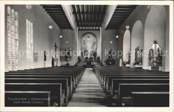 Freudenstadt Kath Kirche Inneres