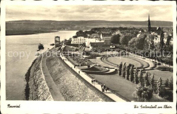 Neuwied Rhein Gartenstadt Panorama