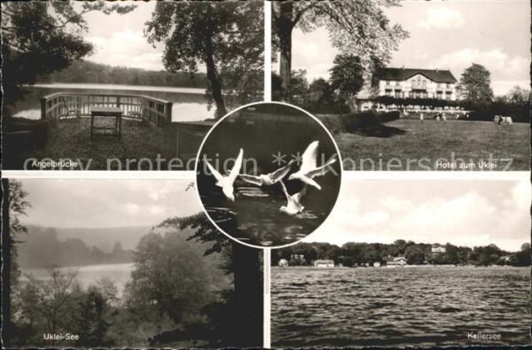 Sielbeck Holsteinische Schweiz Angelbrücke Hotel zum Uklei Ukleisee Ke