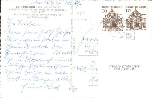 Winterberg Hochsauerland Cafe Mörchen Gaststube – Bild 2