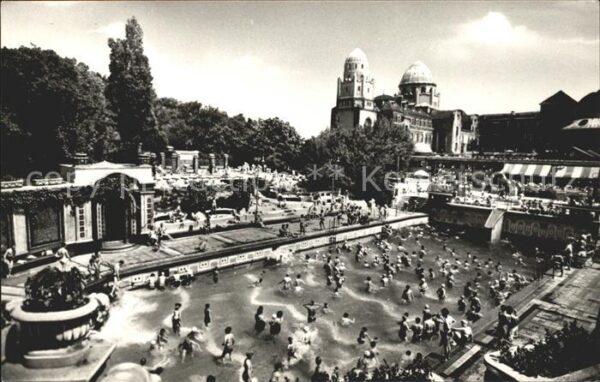 Budapest Gellert strandfürdö