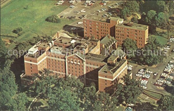 Charlotte North Carolina Presbyterian Hospital Air view