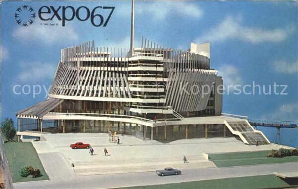 Montreal Quebec Expo67 Pavillon de la France