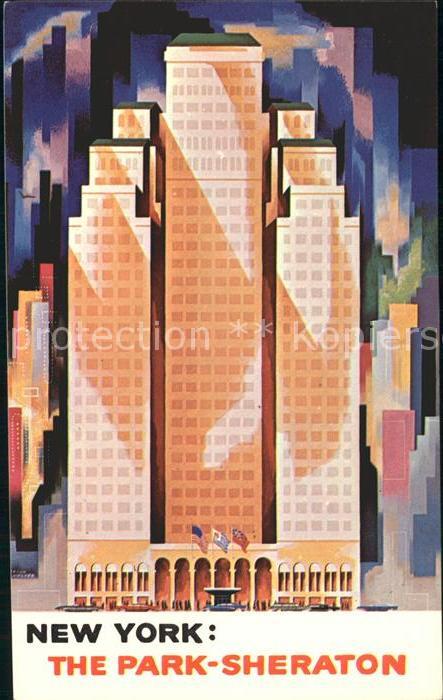 New York City The Park Sheraton Hotel