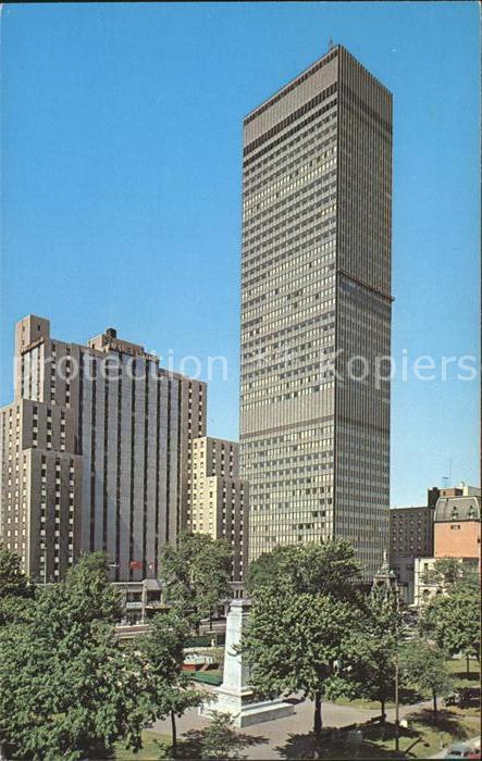 Montreal Quebec Dominion Square Park Sheraton Laurentie