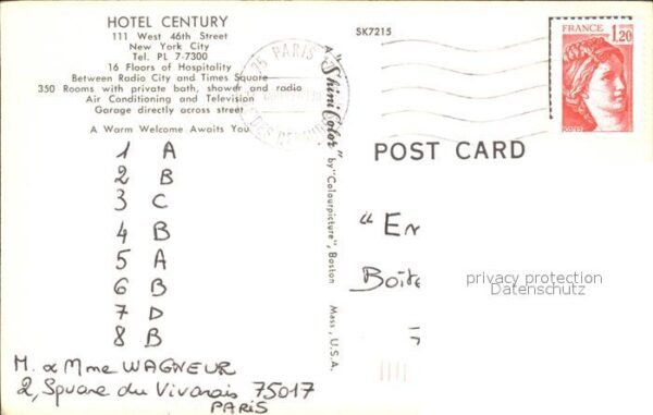 New York City Hotel Century – Bild 2