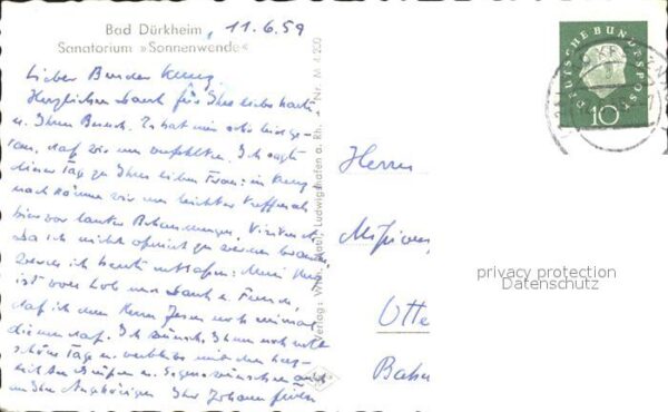 Bad Duerkheim Sanatorium Sonnenwende – Bild 2
