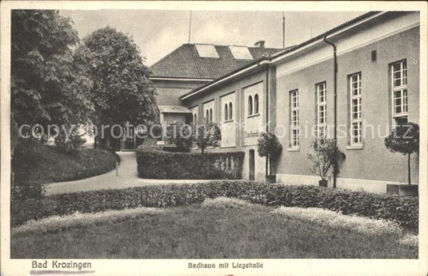 Bad Krozingen Badhaus mit Liegehalle