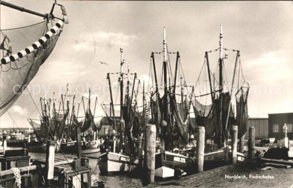 Norddeich Ostfriesland Fischerhafen Fischkutter