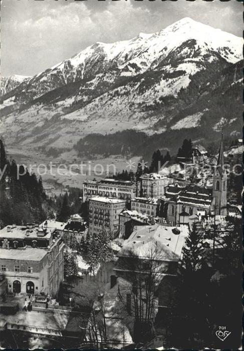 Badgastein Teilansicht mit Gamskopfspitze