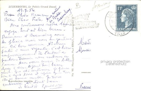 LUXEMBOURG  Luxemburg Le Palais Grand Ducal – Bild 2