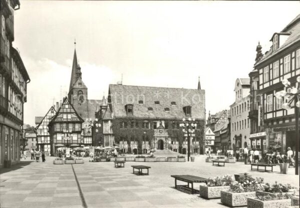 Quedlinburg Markt Kirche