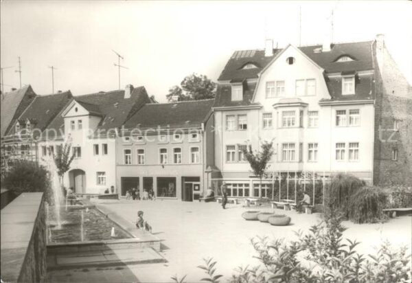 Querfurt Am Dreieck Springbrunnen