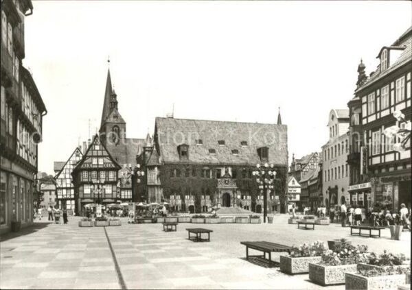 Quedlinburg Markt Kirche