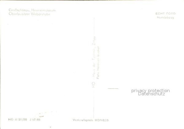 Grossschoenau Sachsen Heimatmuseum Oberlausitzer Weberstube – Bild 2
