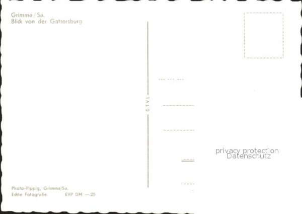Grimma Blick von der Gattersburg Terrasse – Bild 2